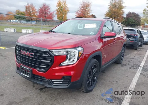 2022 GMC Terrain Awd Sle z USA, uszkodzony, nr VIN 3GKALTEV6NL183355